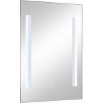 Xora BADEZIMMERSPIEGEL , Glas , rechteckig , 50x70x3 cm , feuchtraumgeeignet, in verschiedenen Größen erhältlich, senkrecht montierbar , Badezimmer, Badezimmerspiegel, Badspiegel