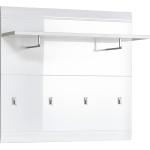 Reduzierte Weiße Moderne Xora Wandgarderoben Design Breite 0-50cm, Höhe 0-50cm, Tiefe 0-50cm 