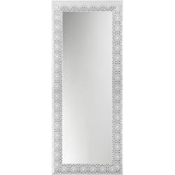 Xora WANDSPIEGEL , Glas , Abachi , massiv , rechteckig , 78x188x3 cm , senkrecht und waagrecht montierbar , Schlafzimmer, Spiegel, Wandspiegel