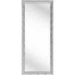 Spiegel im Barockrahmen 27 x 32cm Wandspiegel  silber MR003-1S 