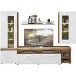 Weiße Vintage Xora Wohnzimmermöbel aus Eiche Breite 250-300cm, Höhe 250-300cm, Tiefe 50-100cm 