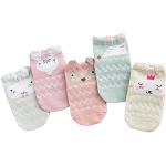 XPX Garment 5paar Mesh Karikatur Tier Baumwolle Unisex Baby Socken Neugeborenen Liner Socken Für Baby 0-3 Jahre