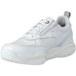 Weiße Xsensible Runde Low Sneaker mit Schnürsenkel in Komfortweite für Damen Größe 40 