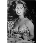 Moderne Sophia Loren Leinwanddrucke 60x90 