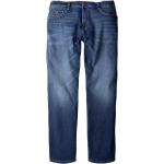 Dunkelblaue Paddocks Slim Fit Jeans mit Reißverschluss aus Leder Größe XXL 