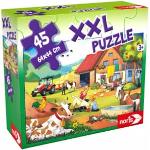 XXL Puzzle - Urlaub auf dem Bauernhof - Noris