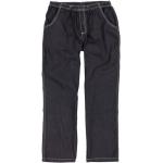 Schwarze Jogger-Jeans mit Reißverschluss aus Gummi für Herren Größe 4 XL 