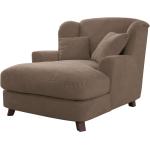 Braune Sit & More XXL Sessel & Big-Sessel aus Textil Breite 100-150cm, Höhe 100-150cm, Tiefe 100-150cm 
