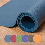 XXL Yogamatte in verschiedenen Farben + Größen, schadstofffreie Yogamatte in blau, besonders groß und breit, OEKO-Tex 100 zertifiziert und rutschfest