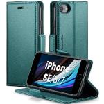 Grüne iPhone 7 Plus Hüllen 2022 Art: Flip Cases mit Bildern aus Leder klappbar 