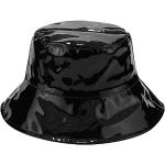 Reduzierte Schwarze Regenhüte aus Vinyl für Damen Einheitsgröße 