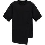 Reduzierte Schwarze Kurzärmelige adidas Y-3 T-Shirts für Damen Größe XS 