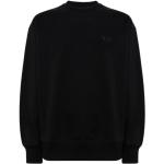 Schwarze Unifarbene adidas Y-3 Rundhals-Ausschnitt Herrensweatshirts Größe XXL 
