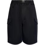 Schwarze Casual adidas Y-3 Cargo-Shorts mit Reißverschluss für Herren Größe XL 
