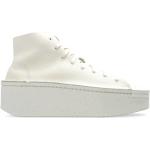 Beige adidas Y-3 High Top Sneaker & Sneaker Boots aus Leder für Damen Größe 39 