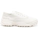 Weiße adidas Y-3 Low Sneaker aus Leder für Herren Größe 41,5 