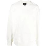 Weiße Langärmelige adidas Y-3 Bio Herrensweatshirts maschinenwaschbar Größe L 