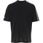 Reduzierte Schwarze Oversize adidas Y-3 T-Shirts aus Baumwollmischung für Herren Größe L 