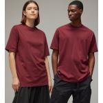 Bordeauxrote adidas Y-3 T-Shirts aus Jersey für Herren Größe XL 