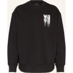 Schwarze adidas Y-3 Bio Herrensweatshirts aus Baumwolle Übergrößen 