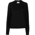 Schwarze Langärmelige adidas Y-3 Damensweatshirts für den für den Herbst 
