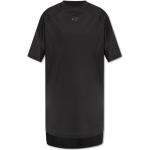 Schwarze Kurzärmelige adidas Y-3 Shirtkleider für Damen Größe XS 
