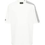 Reduzierte Weiße Kurzärmelige adidas Y-3 T-Shirts aus Baumwolle für Herren Größe L 