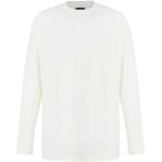Reduzierte Weiße Langärmelige adidas Y-3 T-Shirts für Herren Größe S 