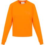 Reduzierte Orange adidas Y-3 Damensweatshirts aus Baumwolle Größe M 