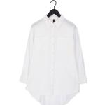 Reduzierte Weiße Oversize Y.A.S Bio Tunika-Blusen für Damen Größe XS 