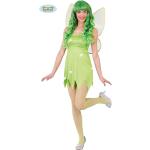 Limettengrüne Peter Pan Tinkerbell Elfenkostüme & Feenkostüme aus Polyester für Damen Größe M 
