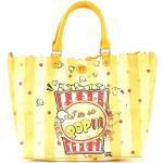 Y Not Schultertasche »Popcorn« (Set, 2-tlg), gelb, Yellow
