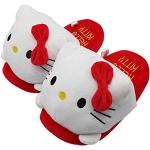 Weiße Hello Kitty Damenhausschuhe rutschfest Größe 35 für den für den Herbst 