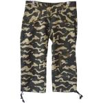 Grüne Camouflage Y2K Hüftjeans & Low Waist Jeans aus Denim für Damen Größe S 