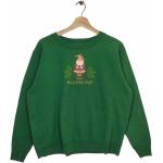 Grüne Y2K Herrensweatshirts Größe L Weihnachten 