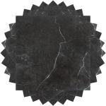 Schwarzes Laminat Marmoroptik aus Vinyl 