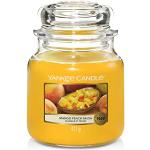 Yankee Candle Duftkerze im Glas (Mittelgroße im Glas) | Mango Peach Salsa | Brenndauer bis zu 75 Stunden