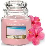 Reduzierte Pinke 75 cm Yankee Candle Pink Sands Duftkerzen im Glas mit Deckel 