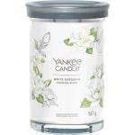 Weiße 15 cm Yankee Candle White Gardenia Runde Duftkerzen 