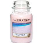 Pinke Yankee Candle Pink Sands Runde Duftkerzen 