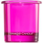 Pinke Yankee Candle Kerzengläser aus Glas 