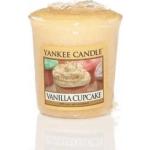 Schokoladenbraune 49 cm Yankee Candle Vanilla Cupcake Runde Duftkerzen mit Cupcake-Motiv 
