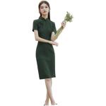 Grüne Elegante Abiballkleider & Abschlussballkleider für Damen Größe S zur Hochzeit für den für den Sommer 