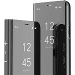 Schwarze Samsung Galaxy A05s Hüllen Art: Flip Cases mit Bildern mit Spiegel 