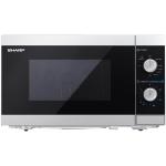 YC-MG01E-S - microwave oven with grill - freestanding - silver/black