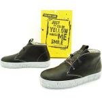 Yellow Cab CHECK 24-D Herren Plateau Boots Stiefel Sneaker High Gr.42 Grün Leder