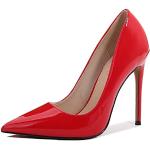Rote Elegante Spitze High Heels & Stiletto-Pumps Gefüttert für Damen Größe 43 