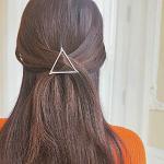 Silberne Minimalistische Haarspangen Hochzeit aus Metall für Damen für Partys 