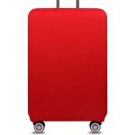 Rote Unifarbene Kofferschutzhüllen mit Klettverschluss 