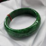 Grüne Vintage Edelstein Armbänder mit Jade 